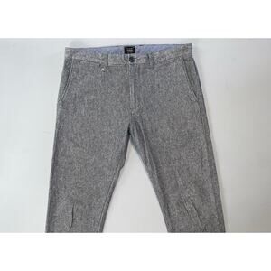 J Crew Re-Imagined 484 Slim Brushed Cotton Chino Pants. Men's 32X34, EUC!